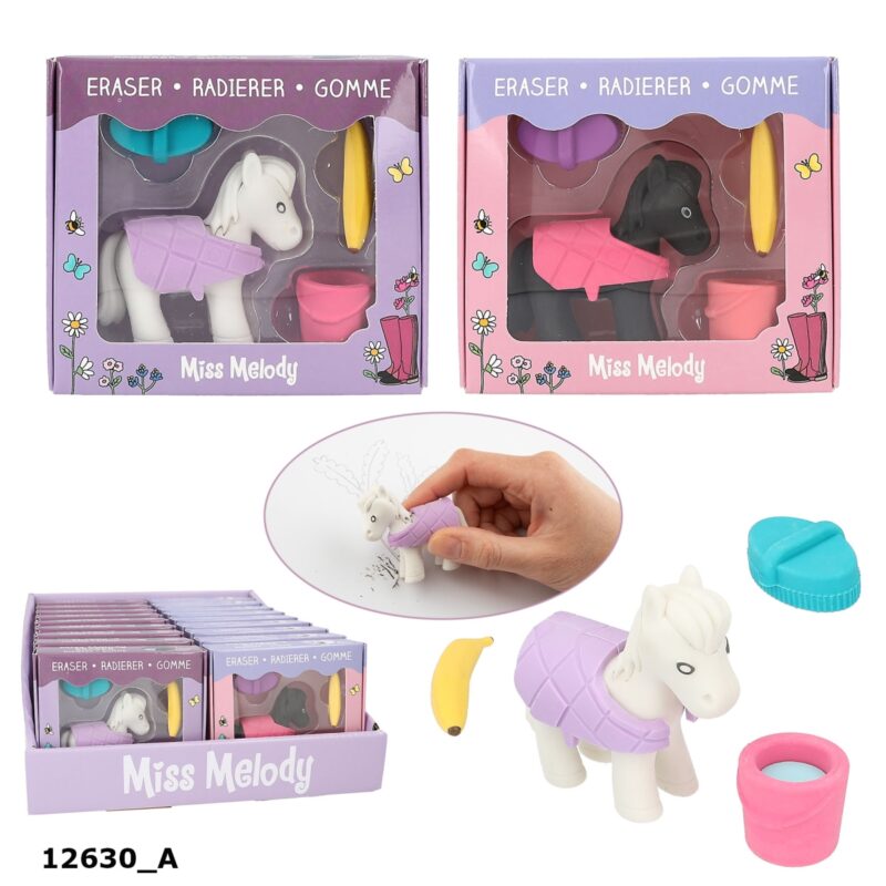 Miss Melody viskelæder sæt