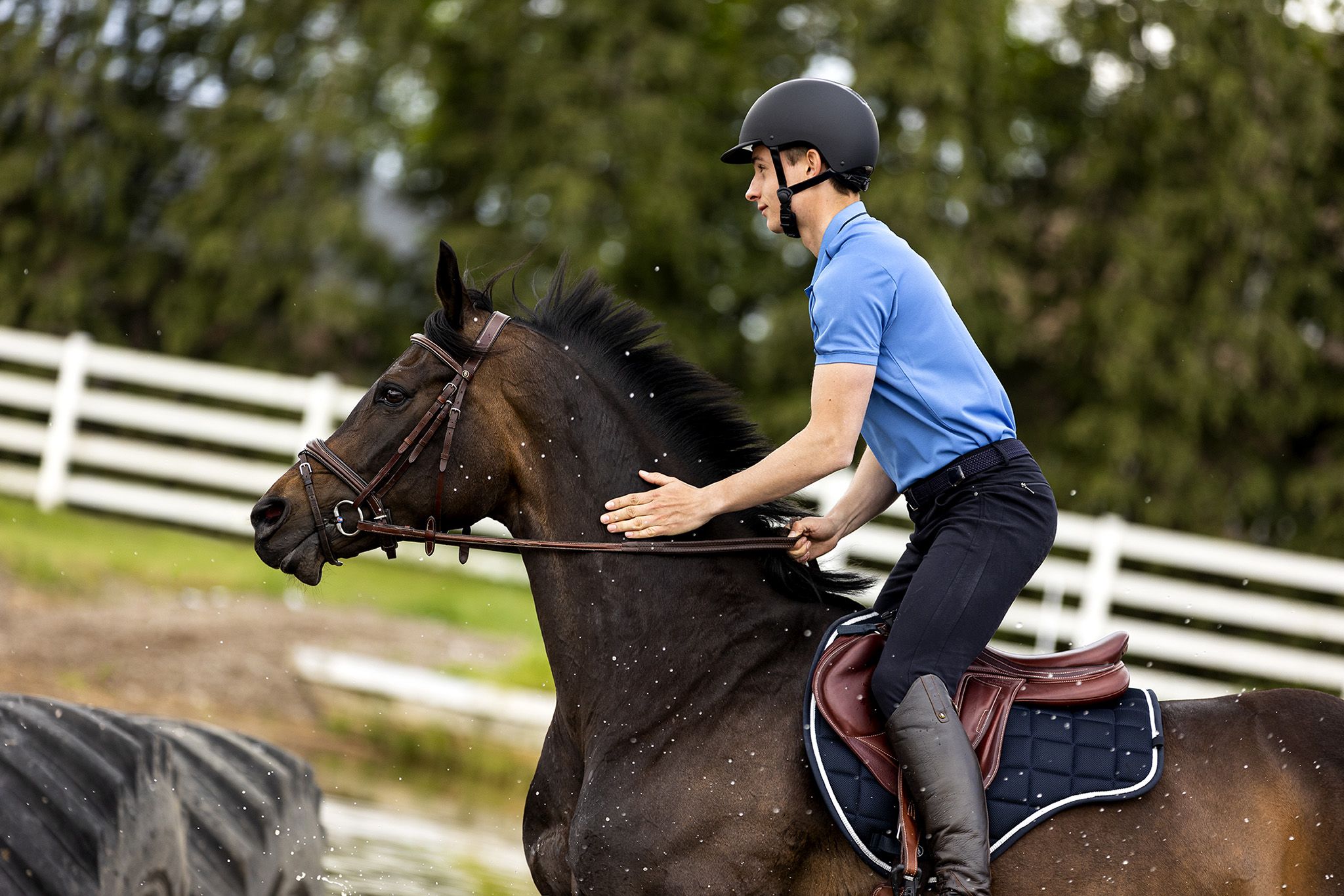 BR Amine hut - navy - Billede 2