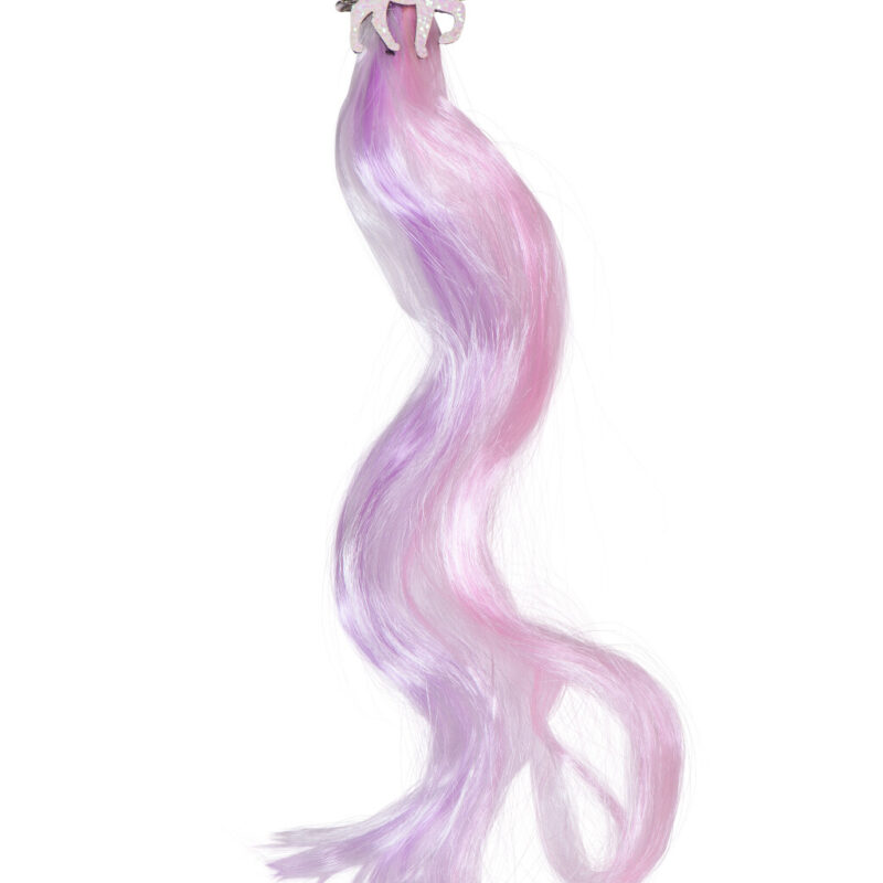 Hårspænder - Løst med enhjørning - pink/lilla/hvid