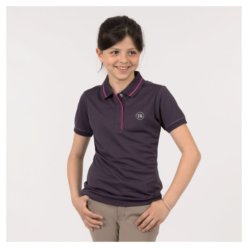BR Chelsy polo T-shirt - lilla