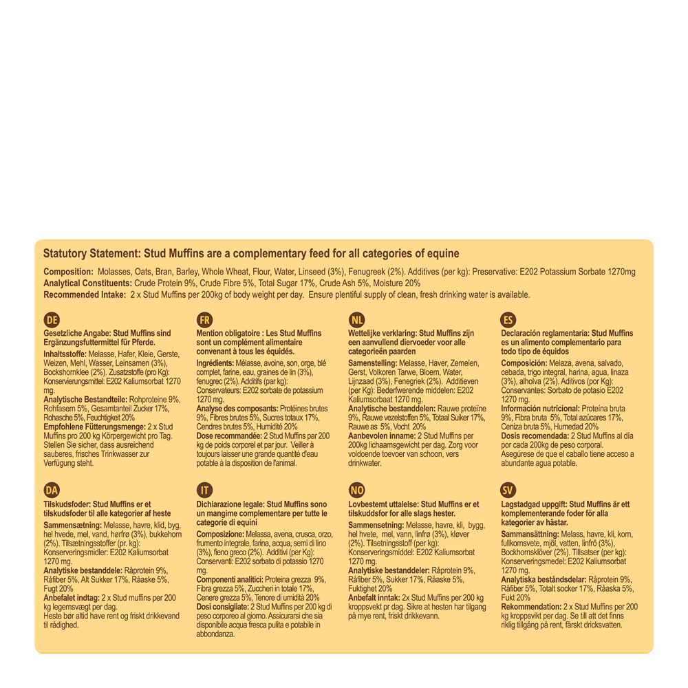 Stud Muffins godbidder - stor - Billede 2