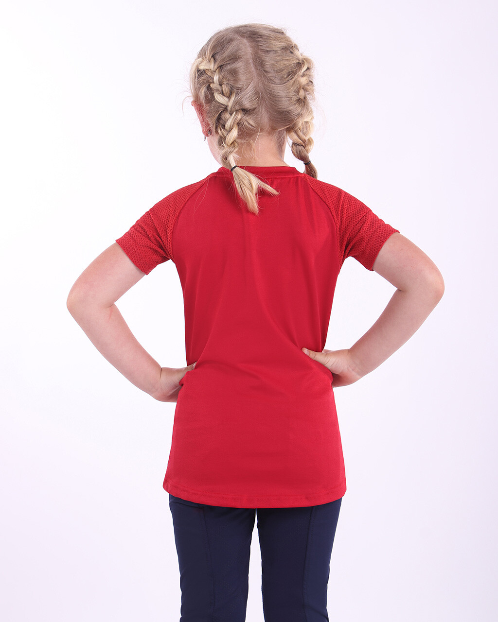 QHP Zora T-shirt - rød - Billede 2