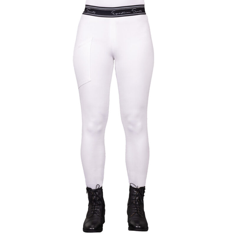 QHP Eden Junior ridetights - hvid