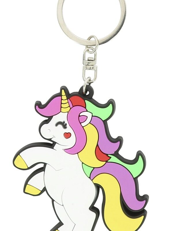 Nøglering - enhjørning