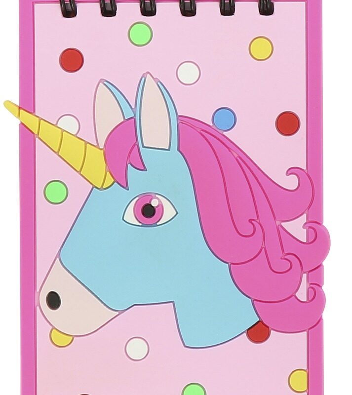 Notesbog med enhjørning