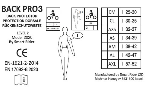 Equitheme rygbeskytter - voksen - Billede 5