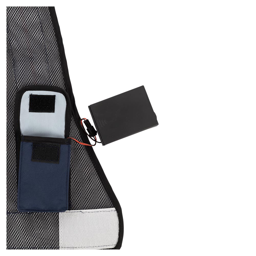 BR refleksvest med LED-lys - Billede 2