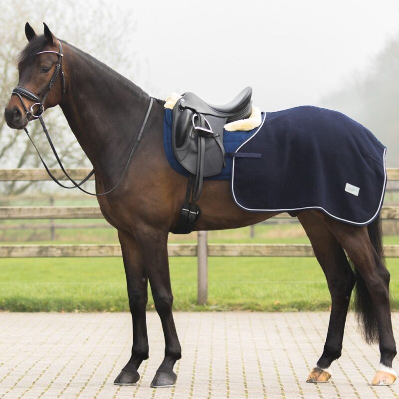 QHP lændetæppe i uld