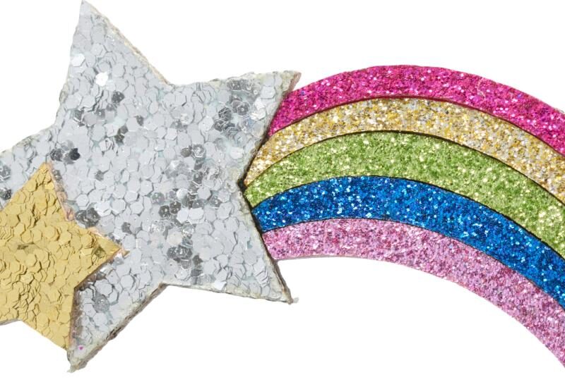 Equipage hårspænde - stjerneskud