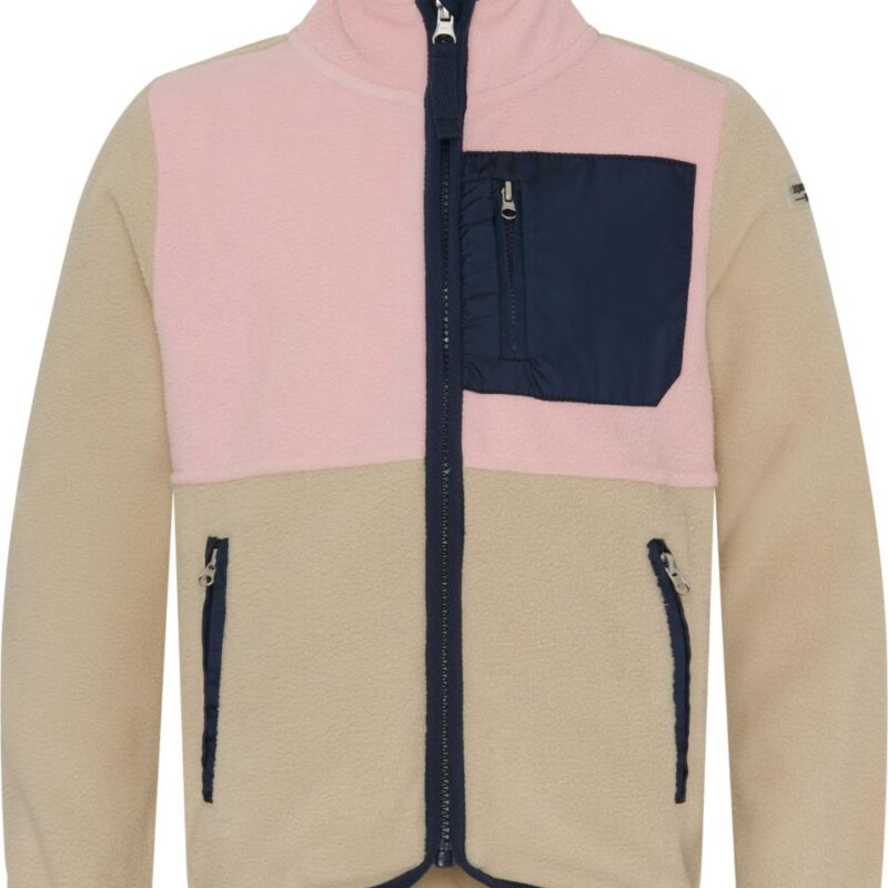 Equipage Minna fleecejakke - beige