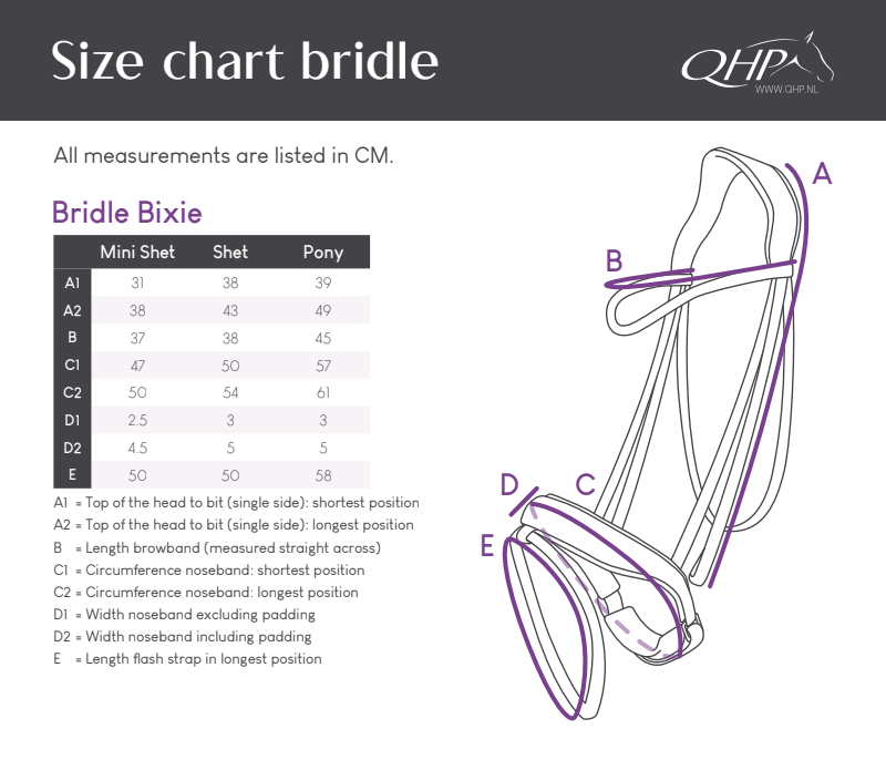 QHP Bixie trense - Billede 8
