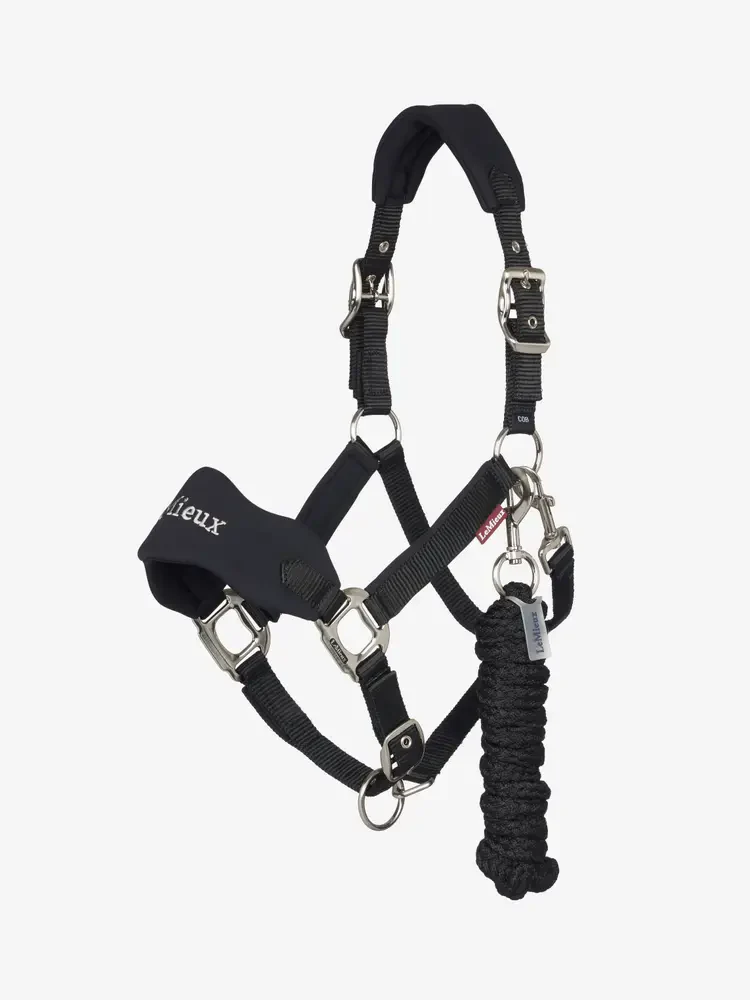 LeMieux Breakaway Vogue grime med tov - Sort - Cob